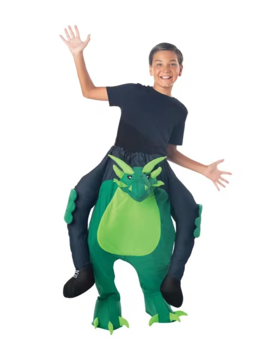 Kids Carry Me Dragon Costume (One size fits most children ages 7-12)